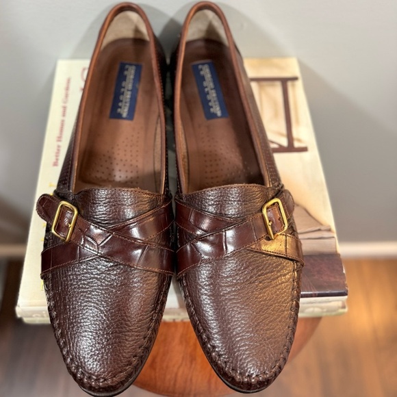 Georgio Bruntini Classic Size 11D Men’s Brown Loafers - Picture 2 of 16